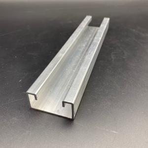 Wholesale Aluminum C Profile 41x21 Solar Mount Strut Channel Rail from china suppliers