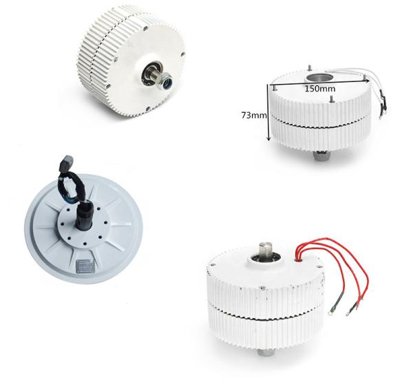 30kw Aluminium Body NdFeB Magnet Copper Wire Generator for Wind Turbine