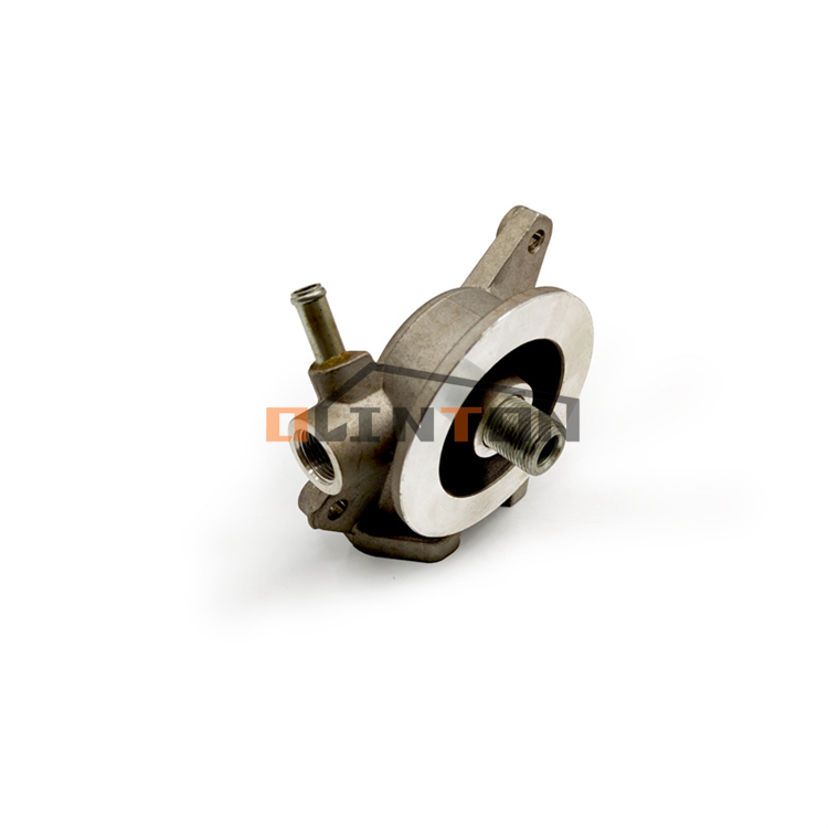 4JG1 Excavator Engine Lattice Aluminum Seat Oil Filter Head Base for ZAX60 ZAX70 SK60