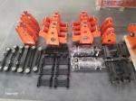 Q345 Tandem Trailer Mechanical Suspensions Types 2 Axle 180mm Hole ODM