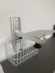 Medical Equipment Hospital Aluminium Wall Mounted Bracket Monitor Stand For