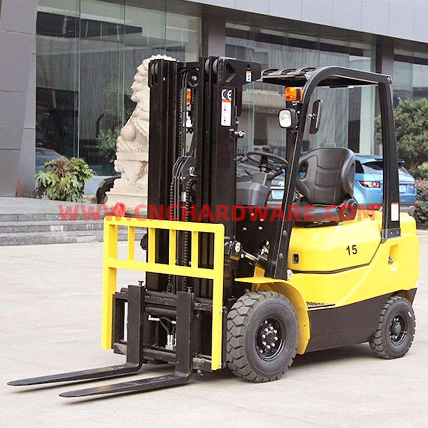 Diesel 3000mm Lift Load 1500kg Reach Forklift Trucks