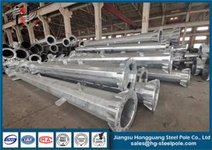 Wholesale Q345 35KV Anti - Rust Steel Tubular Pole For Transmission Line Project from china suppliers