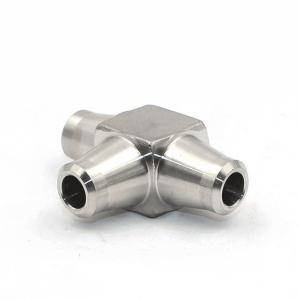 Wholesale High Pressure Stainless Steel 304/316 Seamless Butt Weld 3 Way Tee Pipe Fitting from china suppliers