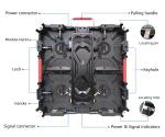 Aluminum Cabinet Rental P4.81 9500K Stage Wall Panel