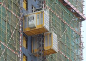 Wholesale Double Cage Construction Site 1.5m Passenger And Material Hoist from china suppliers