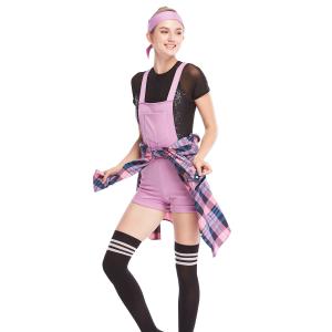 China MiDee 3 Piece Jumpsuit Costume Mock Neck Short Sleeves Performance Wear on sale