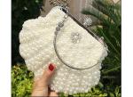 Shell pearl handmade string beads diamond slung over shoulder dinner evening