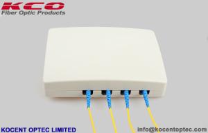 Wholesale Indoor FTB OTB Fiber Optic Terminal Box , 4 Port Fibre Connection Box from china suppliers