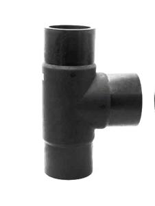 Wholesale SDR11 SDR17.6 DN63-DN450 PE Spigot Equal Tee Polyethylene Pipe Fittings from china suppliers