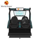 2 Seater Roller Coaster 9d Vr Cinema Simulator Motion Chair Virtual Reality Game