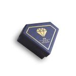 Gift Cardboard Jewelry Boxes Packaging Open Cover Custom Shape