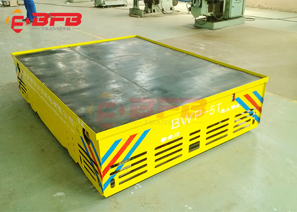 Smart 10 Ton Steerable Transfer Cart Robot Supplier For Steel Beam Handling