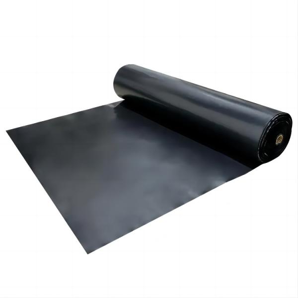 Direct Sale HDPE Smooth Geomembrane 0.3mm 0.5mm Length 50-100m Thickness 0.2mm-2