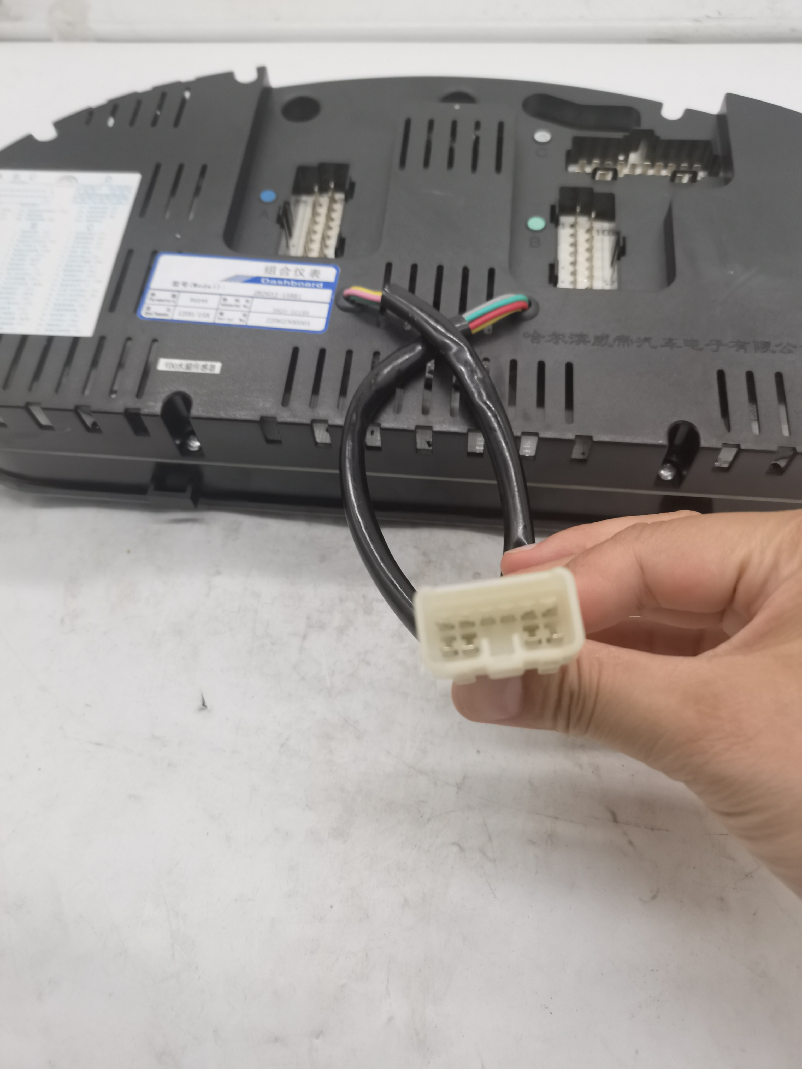 Yutong bus combination instrument factory 3820-00189 yutong bus spare parts carrier bus air conditioner parts