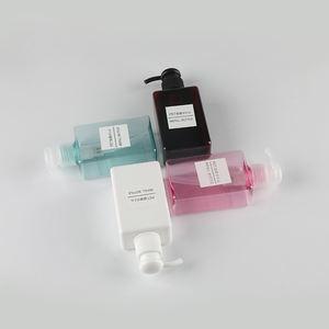 Wholesale Square Shape Body Cosmetic PETG Bottle 250ml Capacity PP Pump Material from china suppliers