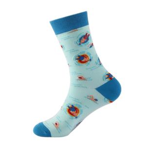 Wholesale Custom OEM Man 100 Percent Cotton Socks from china suppliers