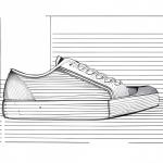 Biodegradable Women's Lace Up Shoes Rubber Outsole Lining
