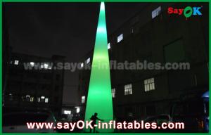 Wholesale Outdoor LED Light Grounding Decoration Inflatable Cone For Advertising from china suppliers