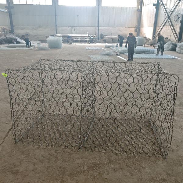 Quality Woven Gabion Wire Mesh For Erosion Control & Bank Stabilization for sale