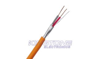 Wholesale FRHF 2 Cores Fire Resistant Cable , Solid Bare Copper with Silicone Insulation from china suppliers