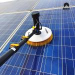 Mobile Style Aluminum Alloy Single Head Electric Photovoltaic Panel Cleaning