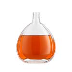 Carved Glass XO Bottles 500ml Glass Bottle Vodka Brandy Whiskey Decanter with