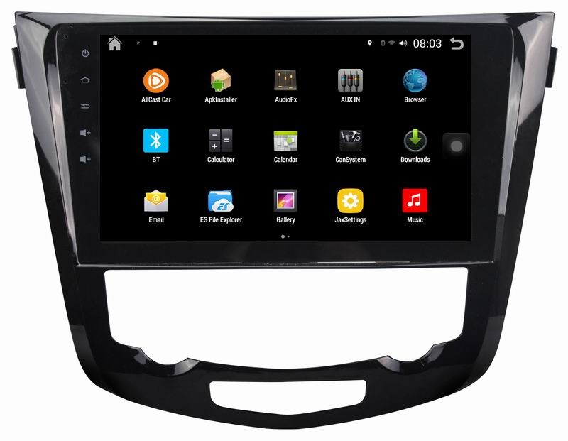 Ouchuangbo 10.1 inch big screen car radio android 4.4 for Nissan X-Trail 2014with auto gps navi 3G wifi BT