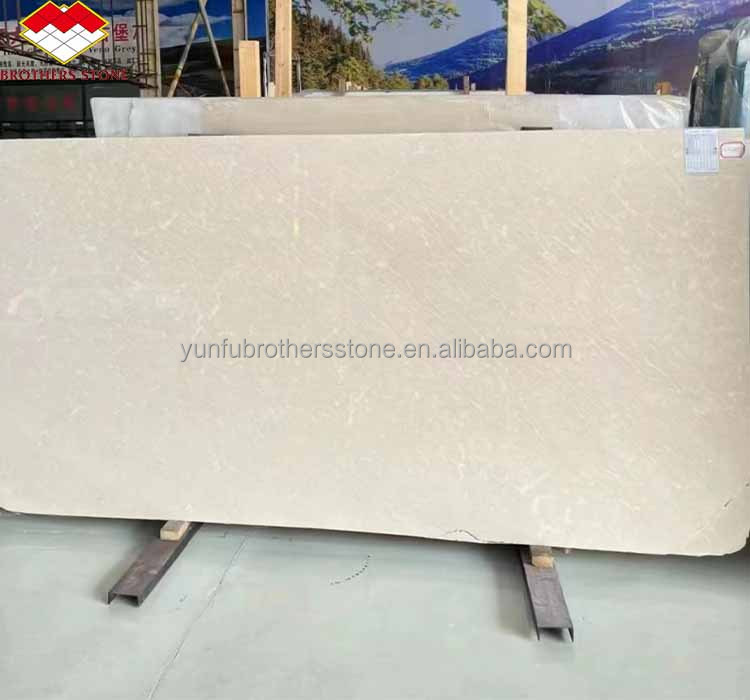 Freestanding Modern Indoor Royal Botticino Marble Decor Cream Shanna Beige Marble for Fireplace Tabletop Surround
