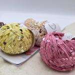166 colors 55% Cotton 45% Paillette 3mm 6mm Sequin Yarn For DIY Crochet