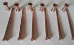 SKD61 Stainless Steel CNC Turning Parts Aluminium Alloy Copper Parts For