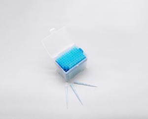 China Universal Disposable Racked PP Sterile Pipette Filter Tips 1250ul on sale