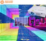 Indoor 3D Interactive Immersive Projector For KTV Decoration