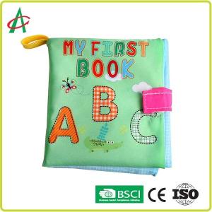 China CE Soft Books For Infants 21cm With Colorful Alphabet Print on sale
