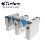 Smart Speed Automatic Systems Turnstiles , Flap Barrier Gate Pedestrian Control