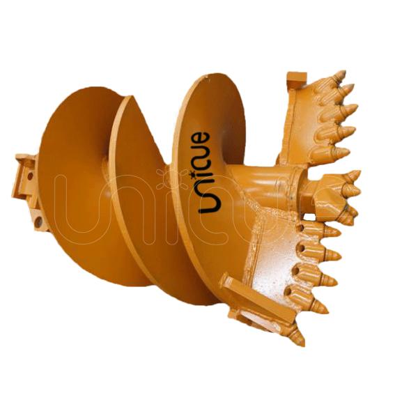 Customized Color 600mm Rock Auger Rotary For Deep Foundation