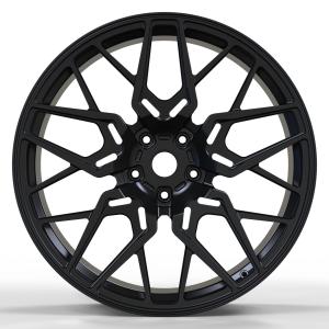 Wholesale SSWS1032 1-PC 6061-T6 Brush Forged Alloy Rims Gloss Black 5x112 20inch from china suppliers