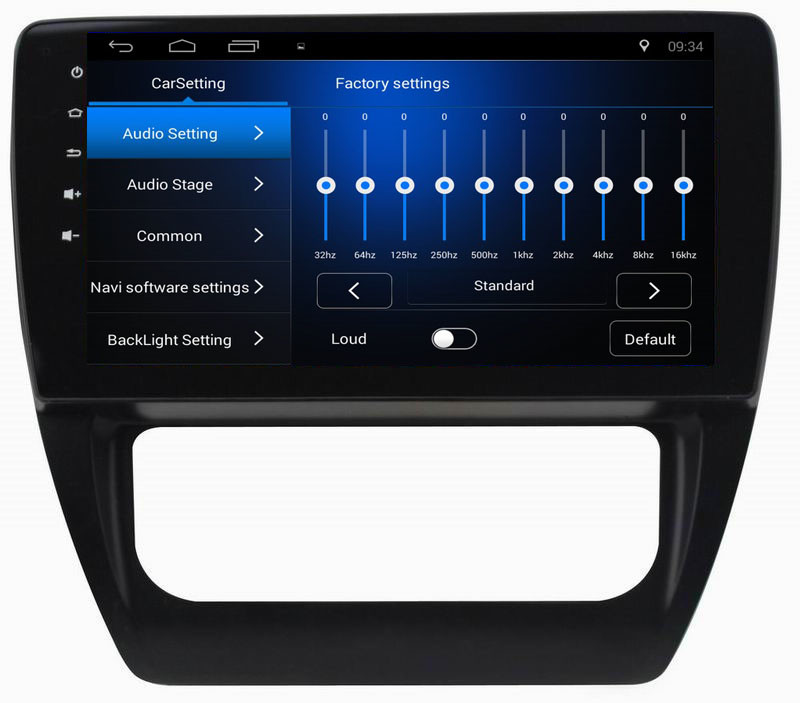 Ouchuangbo car video gps navigation android 8.1 for Volkswagen Sagitar with RK3188 Cortex-A9 1.6GHz 4 Cores
