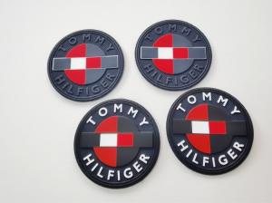 Wholesale Matte Silicone Logo Printed On Twill Base Clothing Labels In Multiple Colors from china suppliers