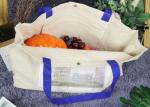 Portable Canvas Tote Shopping Bags Environmental Protection Large Capacity