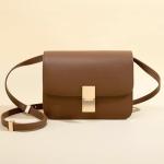 Daily Life Genuine Leather Ladies Tofu Bag Luxury Design Handbag Purse Small