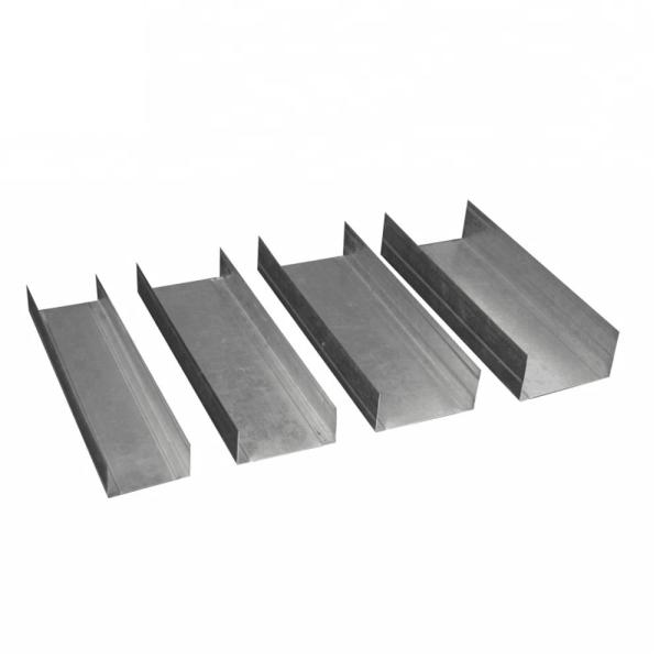 Hot Dipped Galvanized Drywall Metal Studs Easy Installation For House Framing
