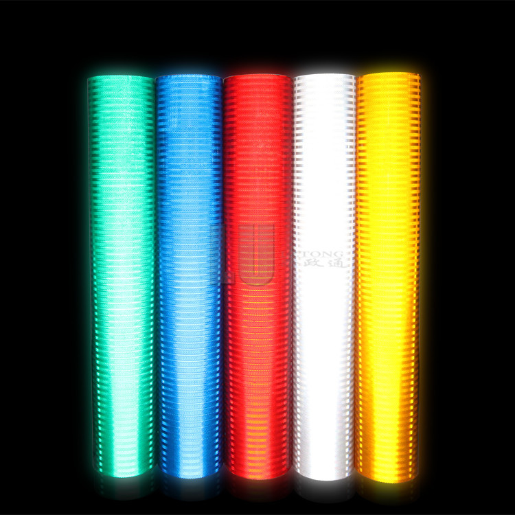 HIP PMMA Grade Prismatic Reflective Vinyl Sheeting Printable Retro For High-Away Safety Signs