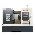 7.5KW TCK56 Heavy Duty Cnc Lathe Machine Slant Bed Lathe Metalworking Over Bed