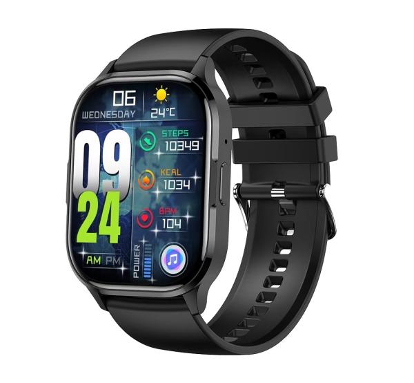 HK21 Smart Watch 2.01 Inch Heart Rate Fitness Tracker Smart Watch With BT