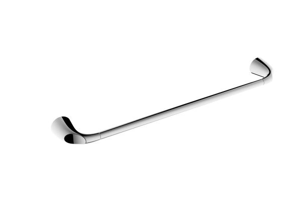 Hand Towel holder &Single towel rail 600mm , Chrome Color 82408,Zinc+SS,Bathroom