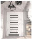 Marble Stone Shower Pan Movable Customized For Hotel And Household