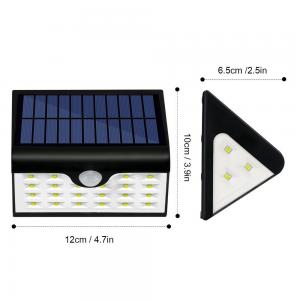 Wholesale Three Side Shine 28 LED USB Solar Light Aluminum LED Housing For Patios , Decks , Garden from china suppliers