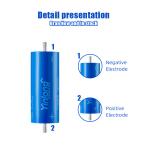Long Deep Cycle Lithium Titanate Yinlong LTO Cells 2.3V 30AH 40Ah 55Ah 66160
