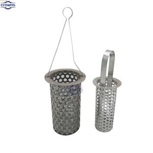 Wholesale high quality 304stainless steel Micron Stainless Steel Wedge Wire Mesh Sintered Screen Pipe Cylinder Cartridge Fiter from china suppliers